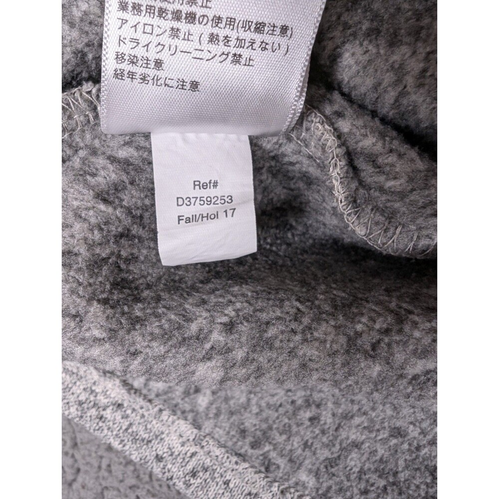Eddie Bauer Womens Top Mock Neck Sweatshirt Small Long Sleeve Gray Pouch - Picture 9 of 12